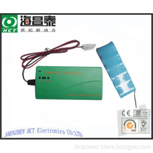 6V-12V Ni-MH Ni-CD Battery Pack Charger for E-Bike